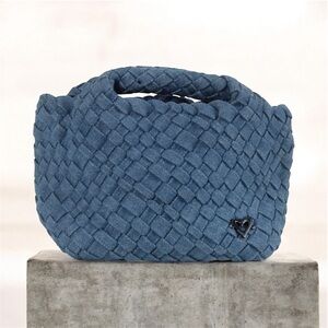 Prenolove Blue Textured Mini Bag